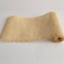Rattan Cane Woven Webbing Roll, Natural Rattan Furniture  Mesh Net, 50x200cm