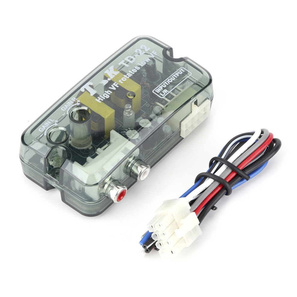 Amplifier Modify Accessory Converts High Audio Signal To Low Output 4 Superior Sound Quality Enhancing Clarity Reducing Interference Simple Setup 9139052825253