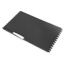 Autobekerhouder rolgordijn compatibel met BMW X5X6, sterk en stevig ABS PC-materiaal, middenconsole rolgordijn met gelakt oppervlak