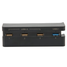 Porte USB aggiuntive per PS4 Slim, servizio senza problemi con hub multi-porta USB, ampia compatibilità e hub dati ad alta velocità per gli
