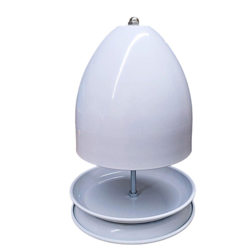 Chauffe-bougie élégant pour four à bougie-double couche blanche
