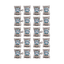Fermoirs à boucles de taille en forme de bonbon, 10 pièces,
