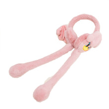 Winter Earmuffs with Moving Jumping Ears, Plush Ear Moving Headband for Kids and Adults, Cute Plush Ear Warmer Faux Fur Earmuff with Airbag Technology