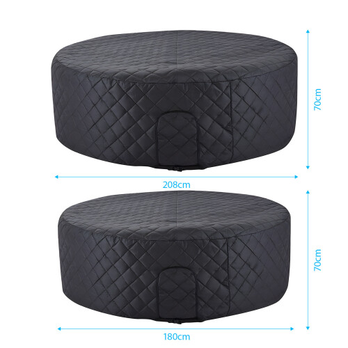 Thermal Lock  for Inflatable Hot Tubs Winter Insulation-b 1