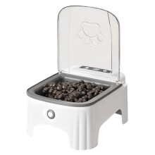 Bol Ă capteurs automatiques pour chats, fournitures-Gris