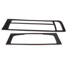 Panel decorativo para salpicadero, adhesivo para coche que protege contra arañazos (BMW F30/F32 Series), accesorio interior estilo fibra de carbono