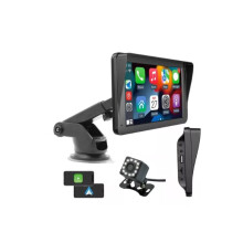 Autoradio portatile wireless Apple CarPlay4Car da 7" con connessione automatica dello schermo, controllo vocale e supporto MirrorLink, ideale per un