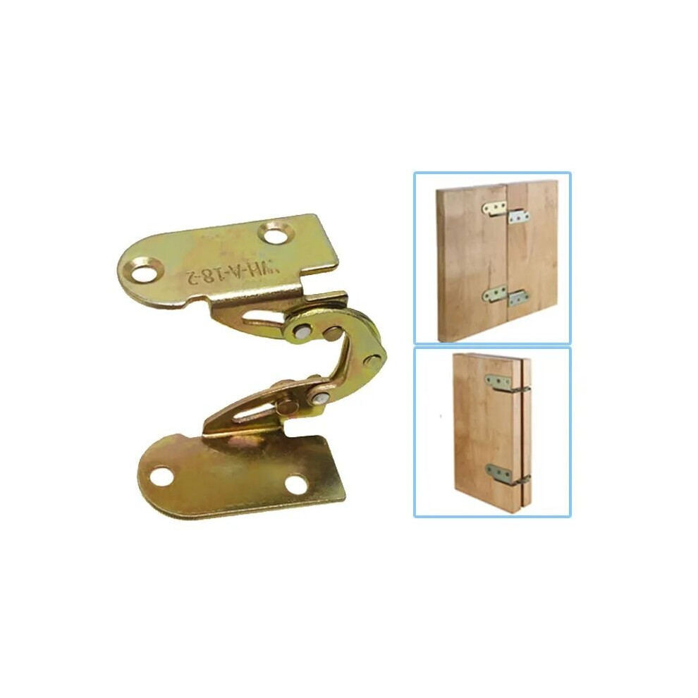 Storage Support Hinges For Wooden Bed Double Bed, Combination Furniture Fittings Incorporating Iron Hidden Folding Hinge, Flap Hinge And Rotating Hing 9198585109087
