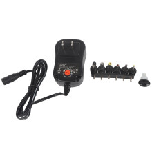 Power Specs universele AC-adapter, instelbare variabele AC/DC-adapter met goede isolatieprestaties voor diverse elektronische apparaten, goede