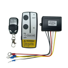Control remoto inalámbrico para cabrestante con luz indicadora visual, receptor resistente a la intemperie para una conducción todoterreno segura y