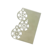 Sneeuwvlok embossing gestanst zware koolstofstaal snijmatrijs