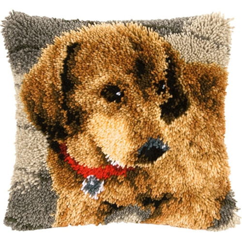 Knotting Sets Latch Cushion for DIY Latch Carpets DIY Dog Cat Pattern