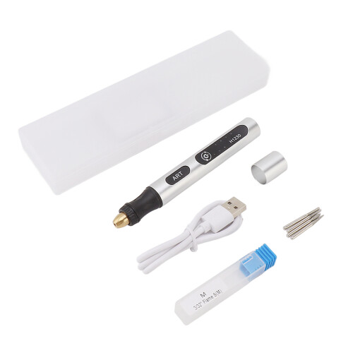 Ελαφρύ ασύρματο στυλό χάραξης USB επαναφορτιζόμενο εργαλείο χάραξης μεταβλητής