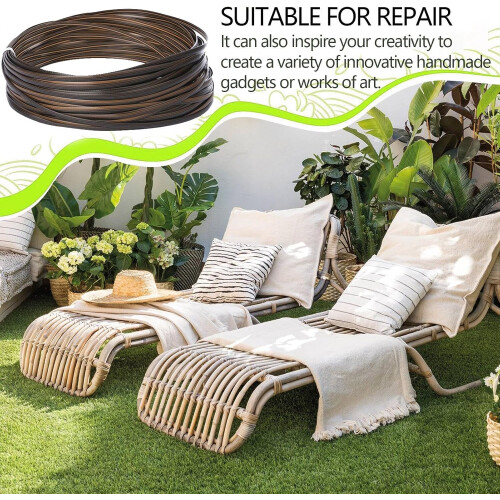 Rattan  Accessories, Basket  Material  120 Inch Rattan Replacement Material 1