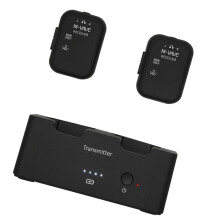 Rechargeable Transceiver Recording with Mute Function 2.4 GHz Earpiece Monitor