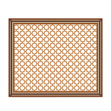 Vielseitiges Tischset aus hochwertigem, vintage-weißem PVC-Leder – kein Gesso oder Grundieren erforderlich, schützt die Oberfläche vor