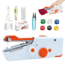 Portable Electric Mini Sewing Machine for Beginners Adults, Quick to Sew