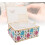 Sewing Basket Large Capacity 2Layer Organizer With Handle Classic Fabric Design For Scissors Thread Pins Needles 2