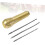 1 Set Partial  Kit for Leather with Copper Cone and Needles for DIY Projects 5