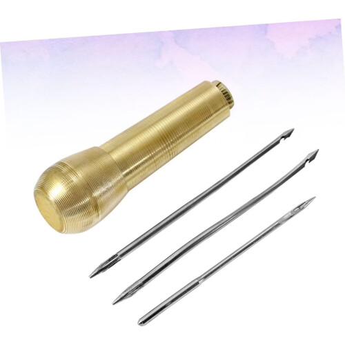 1 Set Partial  Kit for Leather with Copper Cone and Needles for DIY Projects 1