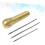 1 Set Partial  Kit for Leather with Copper Cone and Needles for DIY Projects 3