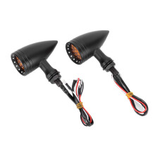 Motorkerékpár LED-es irányjelzők piros lámpával, fékezéssel, hátsó lámpa funkcióval, nagy fényerejű, univerzális illeszkedéssel,