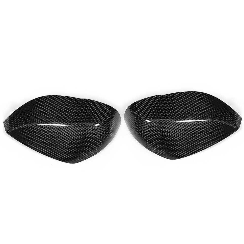 Mirror Cap Cover Real Carbon Fiber Aggressive Appearance Abs Plastic & Anti Uv Coating Adds Style To Your Vehicle Personalize Car Appearance Fast 9139052825352