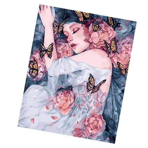 Ölgemälde, Acrylfarbe, handgemalt, DIY-Kunstwerk, 2