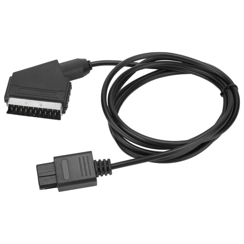 Ο σύνδεσμος Sega Saturn, το ανθεκτικό καλώδιο Scart Rgb εξασφαλίζει επαγγελματικά πρότυπα 1