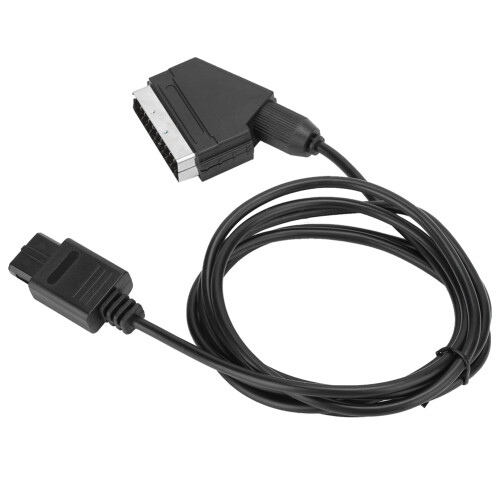 Ο σύνδεσμος Sega Saturn, το ανθεκτικό καλώδιο Scart Rgb εξασφαλίζει επαγγελματικά πρότυπα 2
