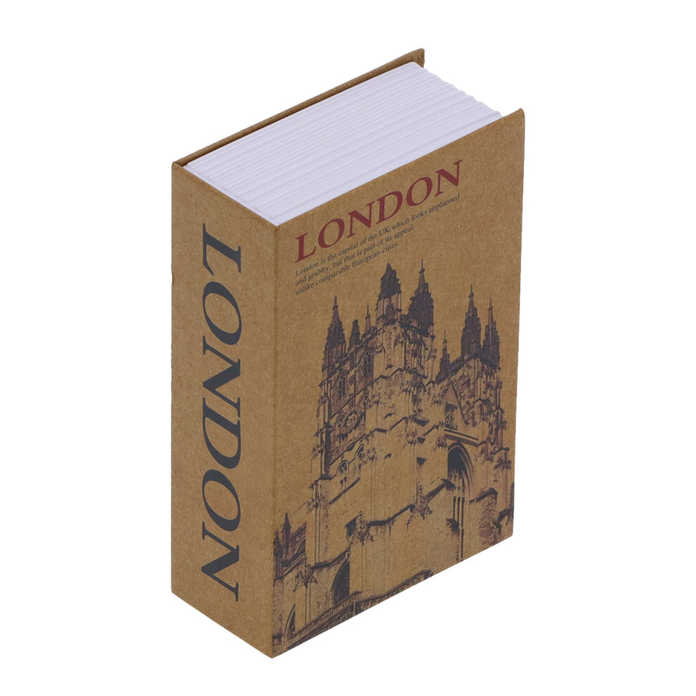 Disguised Book Safe For Stealthy Concealment, Combination Lock Storage Decorative Safe For Valuables, Perfect For Home Or Travel, Stores Money, Jewelr 9198585122031