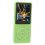 Λεπτό MP3 Player με οθόνη LCD 1,8 ιντσών, φορητό music player με υλικό κατασκευής, υποστηρίζει 5