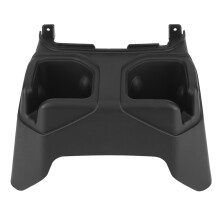 Portavasos montados en la consola para Jeep JL. Organizador de piso para asiento trasero. Espacio doble para bebidas. Material ABS duradero.