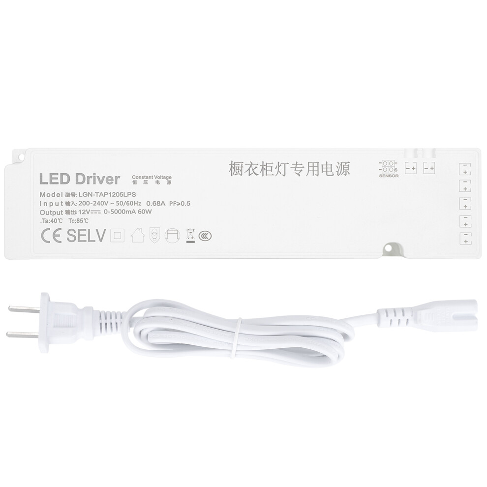 Etl Certified Power Supply 12V Dimmable Led Driver Constant Voltage Transformer With Overload Protection Aluminum Alloy Heat Dissipation Cabinet Lamp 9198585122680