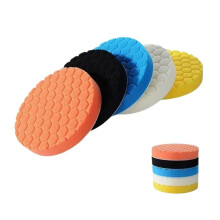 Car Polishing Pad Kit 5/6/7 Inch SelfAdhesive Buffing Pads Detailing Waxing Sponge Pads Auto Care Tool