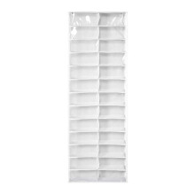 Space Saving Door Planner 26 Pocket For Clothes And-White