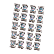 10Pcs Candy Shape Waist Tighteners Buckles Clip Adjustable Metal