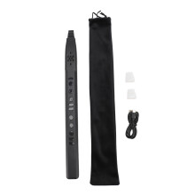 Étui de transport portable pour flûte, pochette de rangement polyvalente à cordon pour musiciens, design élégant et épuré pour flûte à bec