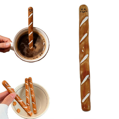 Milk Stir Stick Ceramic Ergonomic Grip Suitable for Home-1 1