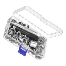 1Satz Planen Ösen with Robust Eyelet Punch for Tarps Curtains Easy Efficient Punching for Versatile Applications in DIY