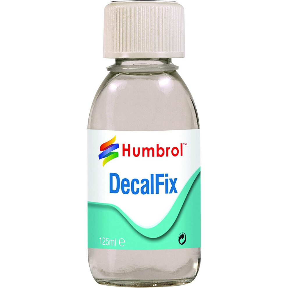 125ml Decalfix Decal Softening & Securing Fluid - Humbrol Transfer Application - Humbrol 125ml Decalfix Decal Transfer Application Fix Modelling