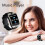 Full Touch Screen Android Smartwatch With SIM Card Slot Pedometer Camera FitnessTracker Silver Black 4