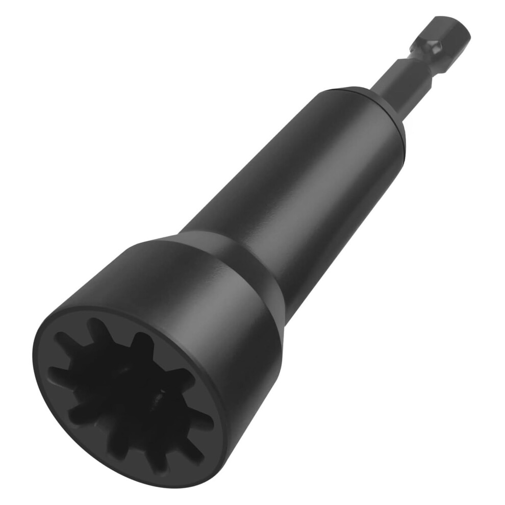 Wire Twister, Wire Nut Driver With 6.35 Mm Chuck, Twisted Wire, Socket, Efficiency Wire Twisting Tool, Black 9426802978841