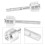 Handlebar Mount Riser Set, Handlebar Riser Lifting Handlebar Clamp, Compact Design Small Size, Comfortable Cycling Posture, Designed 4 Improved 6