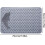 Bath Mat with Dolphin Pattern, Thick Massage Brush Surface, Machine Washable Gray 4