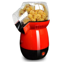 Electric Hot Air Popcorn Popper For Home Movie Party No Oil Needed Measuring Cup Removable Lid
