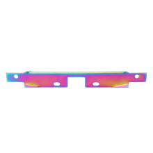 Suporte universal para placa de matrícula, em alumínio de alta qualidade com melhor fluxo de ar para desempenho do radiador e estilo aprimorado do