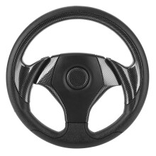 Volante para carrito de golf estilo carreras moderno, compatible con Club Car, Yamaha y EZGO. Diseño universal. Material ligero y fácil