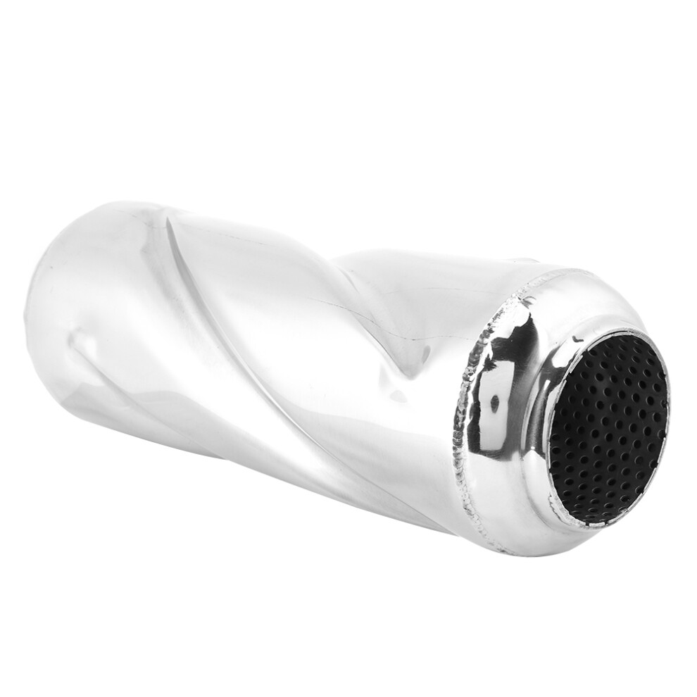 Exhaust Resonator W/ Precision Tig Welding Stainless Steel Construction Universal Turbo Muffler Reduces Engine Noise Rust Or Corrosion Resistant 9139052826748