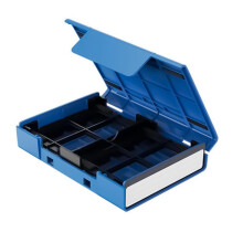 Protective Hard Drives Storage Case 2.5Inch and 3.5Inch Drives ABS Plastic Case For Office Travel